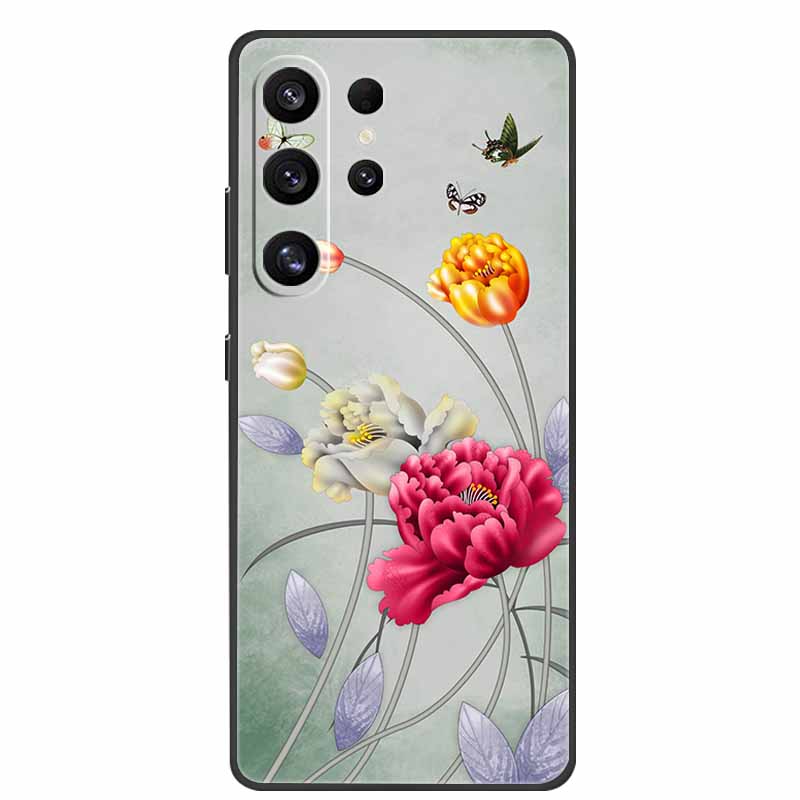 Для Samsung Galaxy S26 Ultra Чехол Защитная Силиконовая Задняя Крышка Чехлы Для Samsung S26 Ultra Животное Телефон Funda S 26 Ultra Coque