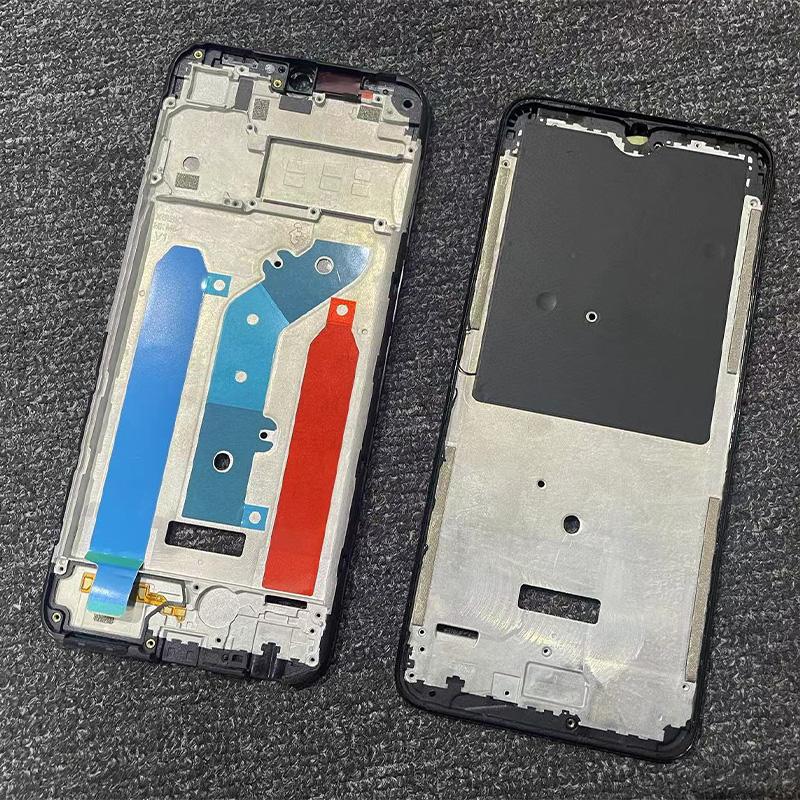 6.6" Middle Frame For Infinix Hot 20i Front Bezel Back Housing Mid Plate X665C X665E Replacement