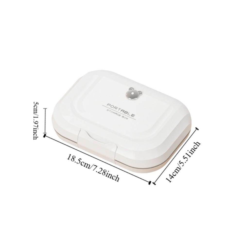 21-Compartment Medicine Dispenser Sealed Weekly Pill Organizer Pill Box  Medicine Repackaging