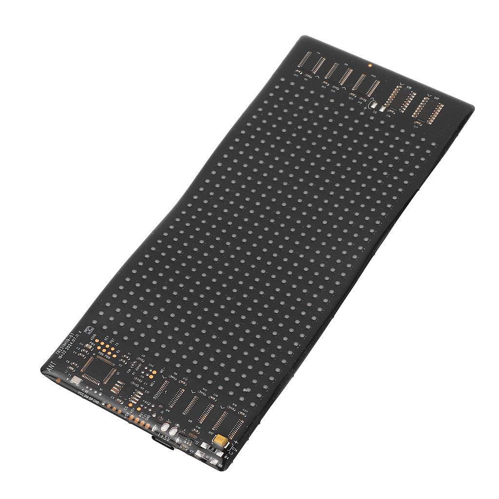 Гибкая светодиодная панель USB 5 В 16x32 пикселей программируемый знак IP65 водонепроницаемый 6.8x2.8 дюймов прокручиваемый дисплей