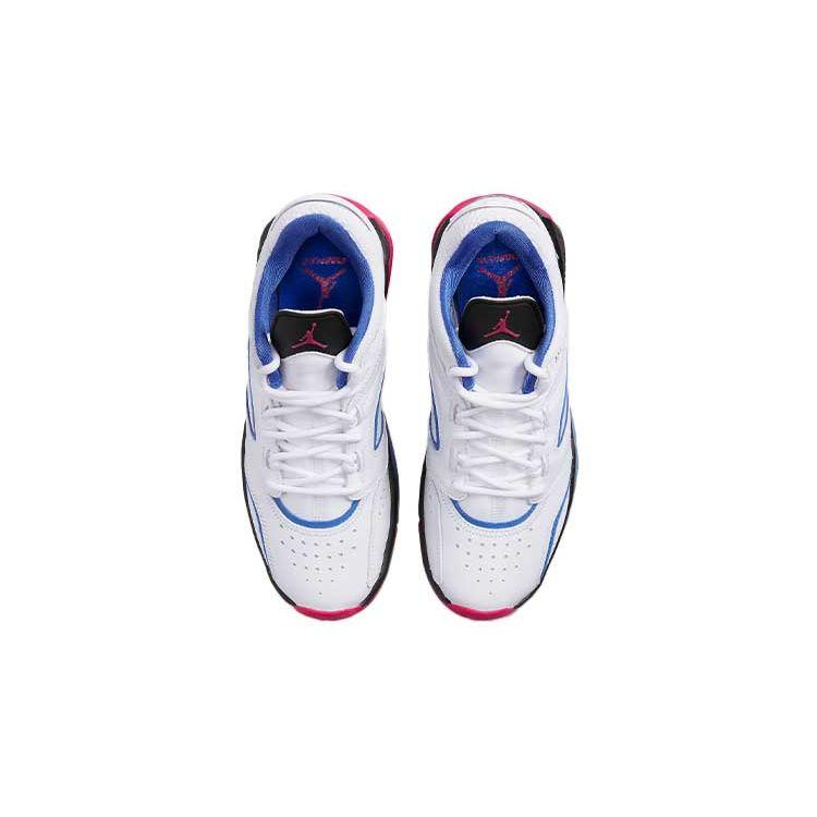 Кроссовки Air Jordan Point Lane GS Fireberry для детей Белый Средне-синий Черный DA8032-164