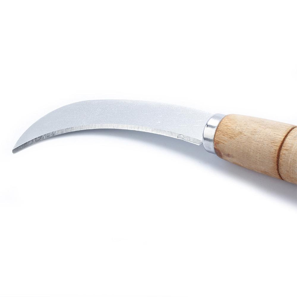 Bending Knife Fruit Knife Stainless Steel Pineapple Knife Mango Knife Multi-functional Peeling Knife Roast Sausage Special Knife Cutting