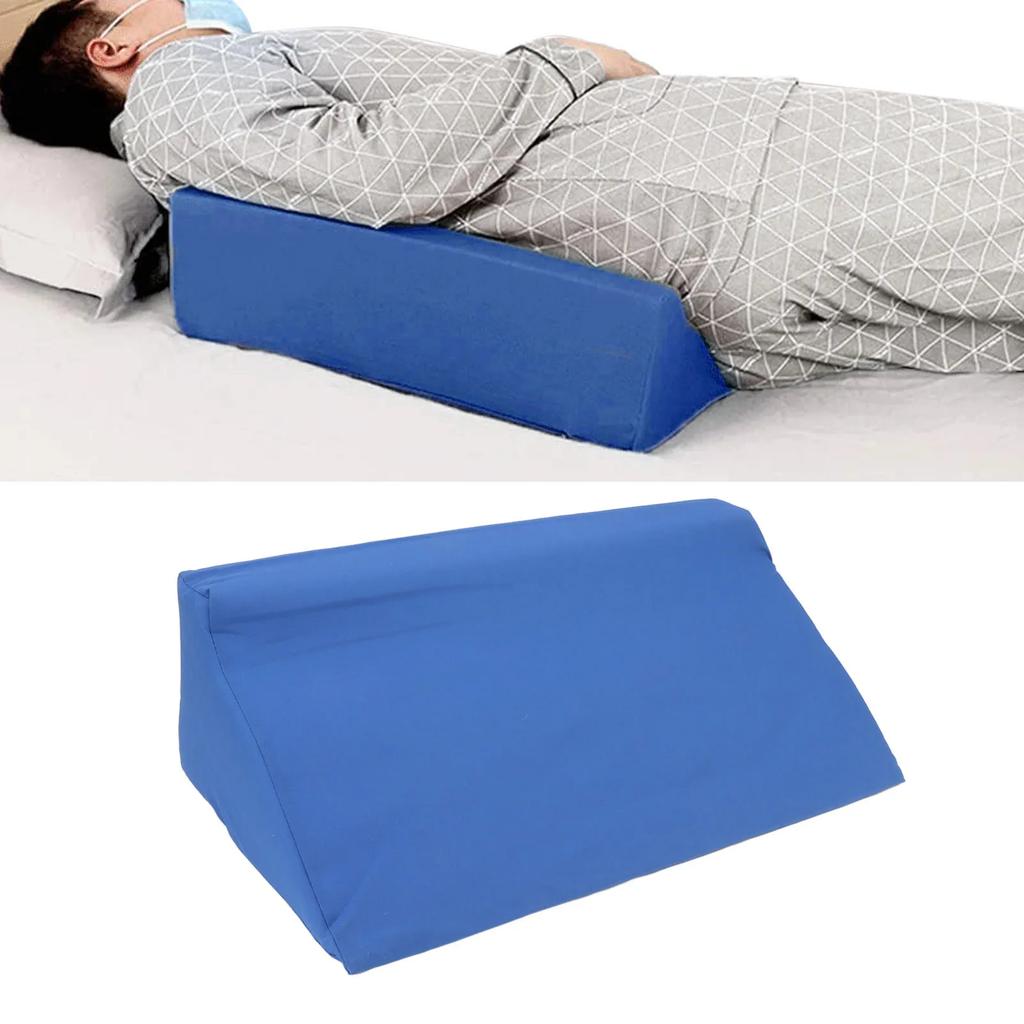 Orthopedic Acid Reflux Bed Wedge Pillow Sponge Cotton Back Leg Elevation Cushion Pad Bedding Pillow Paralyzed Patients Care