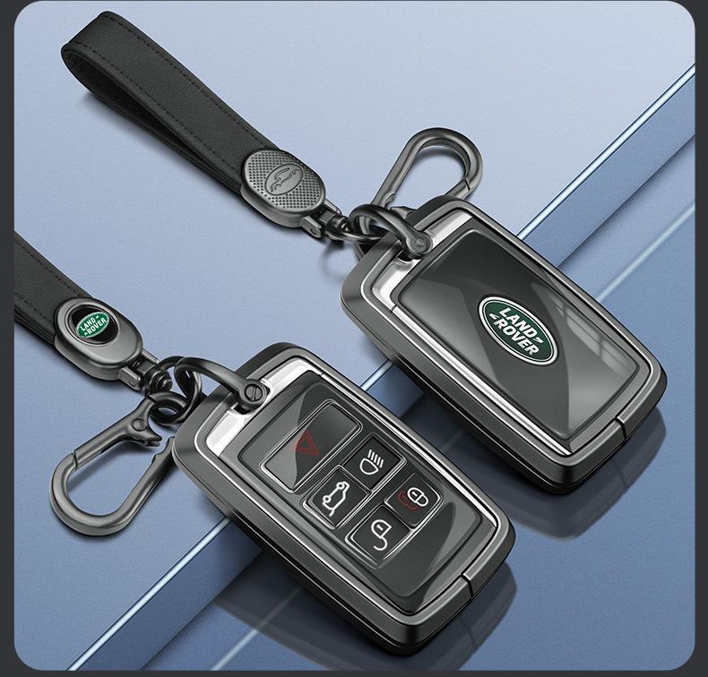 Чехол для ключа Land Rover: Алюминиевый корпус для Range Rover Sport, Velar, Evoque, Discovery, Freelander.