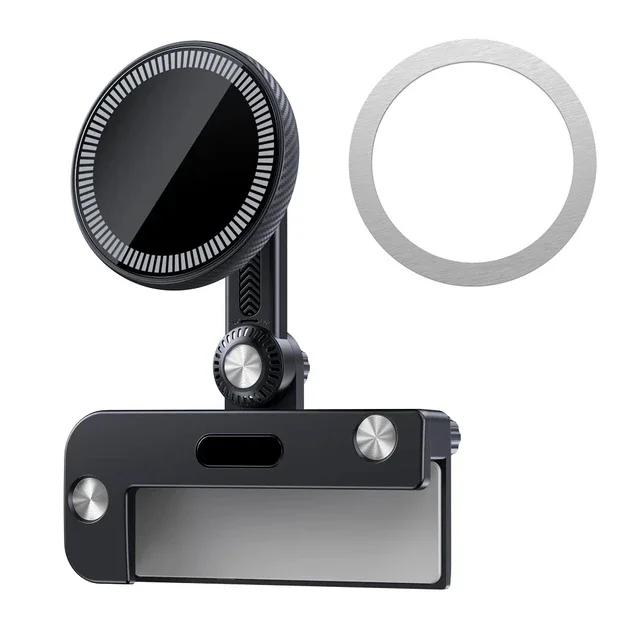 Автомобильный держатель для телефона для Tesla Крепление для телефона Магнитный для боковой части экрана автомобиля Крепление для мобильного телефона для iPhone MagSafe Xiaomi Worldmuma