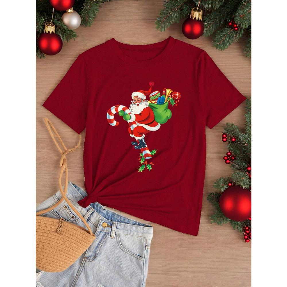 Женская повседневная футболка с коротким рукавом, удобная, круглый вырез, короткий рукав, модный уличный цифровой топ для женщин