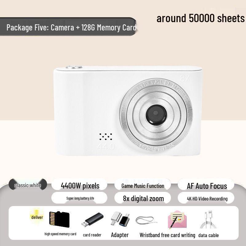 Ретро Милая Двойная Камера HD Polaroid для Студентов