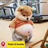 NEW 1/5Pcs 3D Cute Puppy Sticker Squeezeable Shiba Inu Sticker Refrigerator Wall Decoration Silicone Self-adhesive Sticker