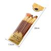 10Pcs/Set Nylon Bristles Watercolor Gouache Painting Pen Round Flat Angle Drawing Art Brush  Gouache
