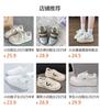 Campus Style Little White Shoes Women's Ins Tide 2025 Summer New Fashion Versatile Bread Shoes Sports Casual Board Shoes