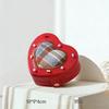 New Love Jewelry Box, Mini Girl Ring Earnail Jewelry Portable Box, Multi functional Jewelry Storage Box