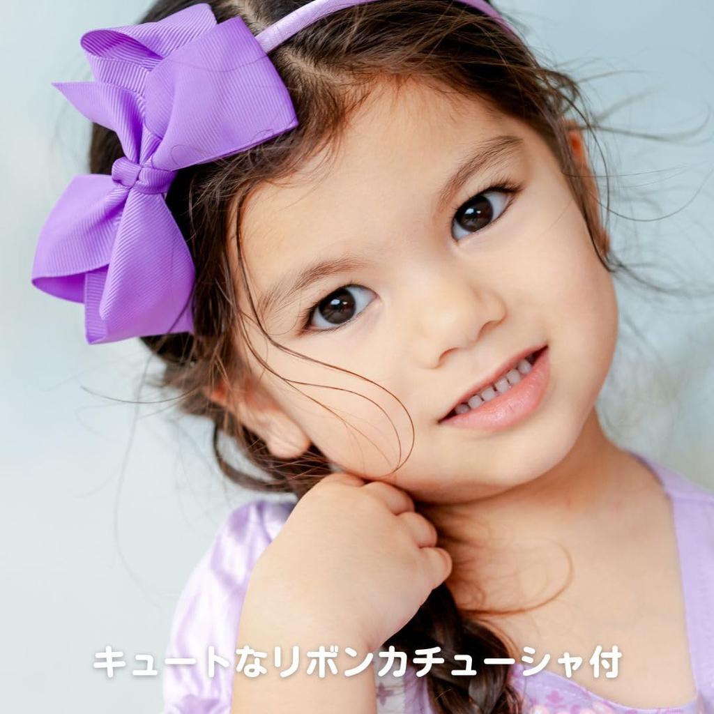 MANAMANA Платье принцессы с длинным рукавом, включает платье размера 110 см, детское платье, Рапунцель, повязку на голову, набор из 2 предметов, осень/зима