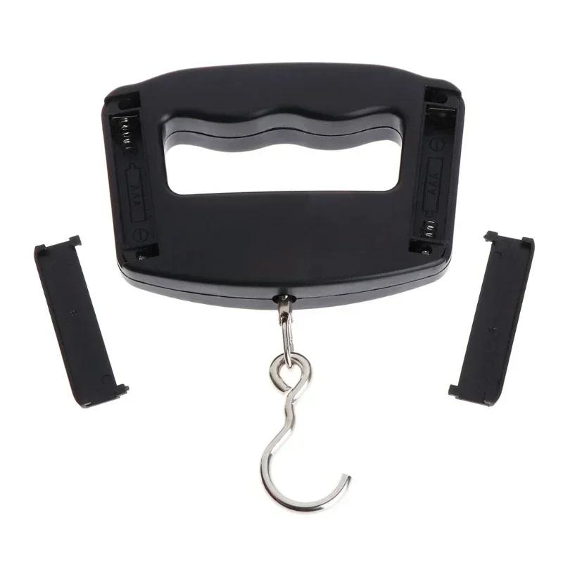 50kg/10g Travel Luggage Scale Portable Handheld Electronic Scale with Hook Gram Scale Express Delivery Fishing Handheld Scale