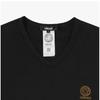 Versace Auu01004 1a10011 A1008 MeduSa Мужская футболка с коротким рукавом и V-образным вырезом