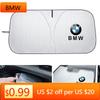 LNMAT1 Car Sticker Car Sunshade Umbrella Windshield - UV Protect Parasol For Bmw M E46 E90 E60 F10 F30 E39 E36 E87 G30 Performance Auto