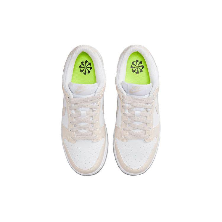 Nike Dunk Low Next Nature Light Orewood Коричневые женские кроссовки Кремово-белые DN1431-100