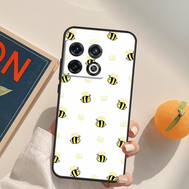Bee Bumblebee Pattern Case For OnePlus 13R 12R 10R 13T 10T 11 12 13 15 OnePlus Nord 5 CE 2 3 4 Lite N20 N30 Cover