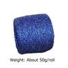 50 г/рулон пряжа для вязания своими руками блестящие декоративные аксессуары стеклянная пряжа швейные принадлежности для свитера шапки шарфа перчаток
