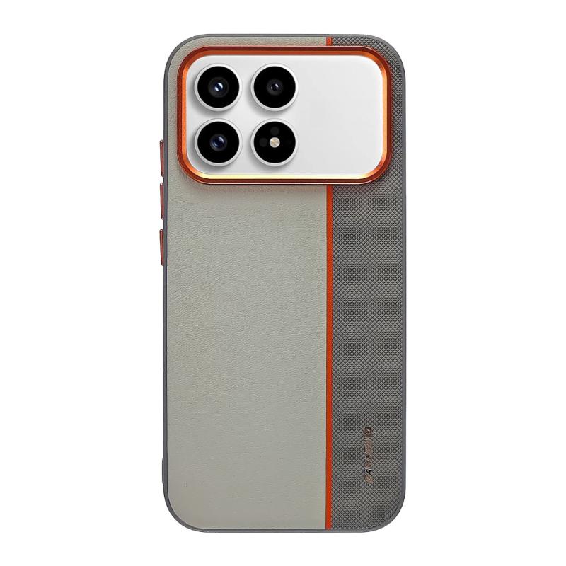 Чехол для Xiaomi POCO F8 Ultra Модный Жесткий Кожаный Чехол-Накладка из ПУ Кожи Защитная Задняя Крышка Для Xiaomi POCO F8 Pro F8Ultra Бампер