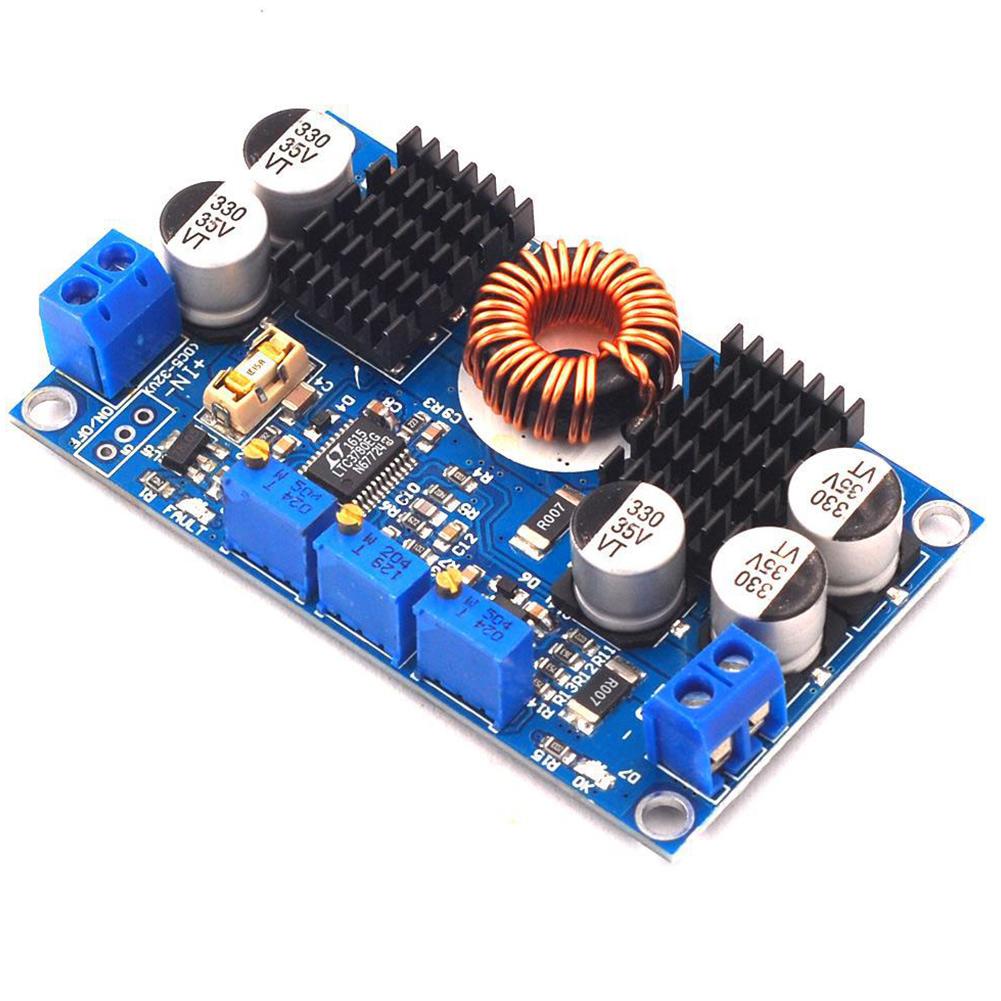 8A DC DC Drop Boost Voltage Regulator Module LTC3780 with Under Voltage Cutoff 5 32V Input 30V Output Max 80W Rated Power