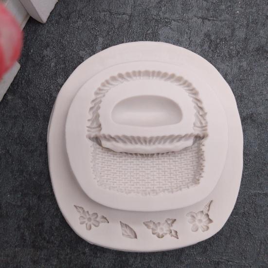 Форма для торта пищевой легкосъемный инструмент для украшения торта гибкая корзина для цветов шоколадные конфеты силиконовая форма кухонные принадлежности