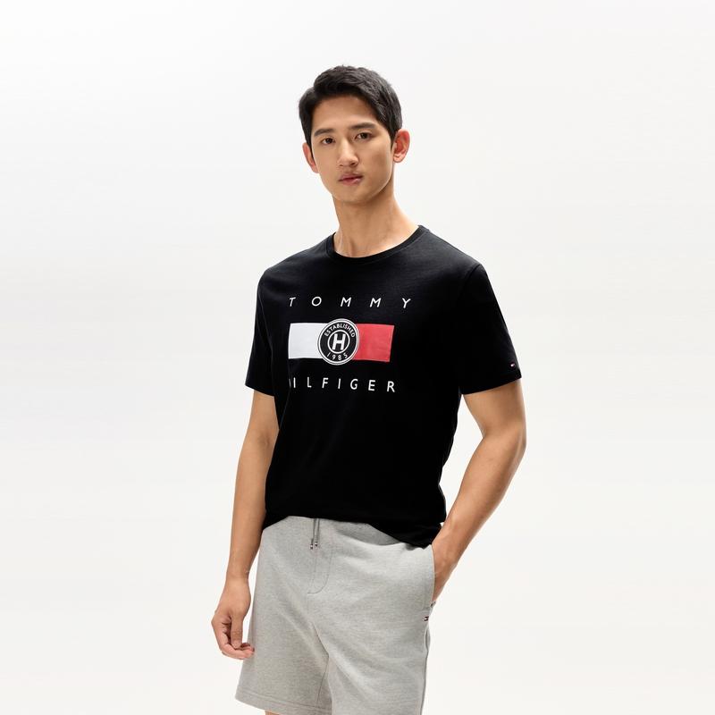Tommy Hilfiger T-Shirts Men's Crew Neck Moderate XM0XM04144