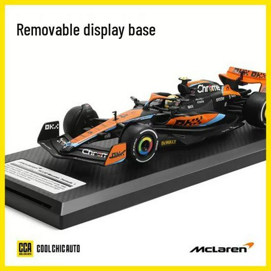 Caipo McLaren F1 Racing Car 1/24 Model Toy - Alloy, Static & Sliding for Kids