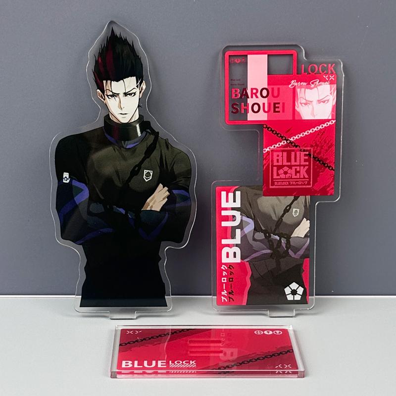 Blue Lock Acrylic Stand Model Figures Nagi Seishiro Mikage Reo Bachira Meguru Anime Desk Display Collection Model Gift