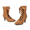 Women's High-heeled Short Boots, Sexy European and American Style, Pointed Thin Heel Large Size Single Boots