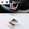 Автомобильный Стайлинг, чехлы на руль, эмблема, значок, наклейки, аксессуары для GOLF 7 GTi MK7 POLO 2014 2015 Passat B7 2015 B8 MK6 Jetta
