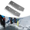 2 Pieces 8" Ice Augers Blades Practical Easy To Install and Replace Reliable