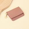 Simple Short Wallet Coin Purse for Woman Card Holder Female Mini Clutch