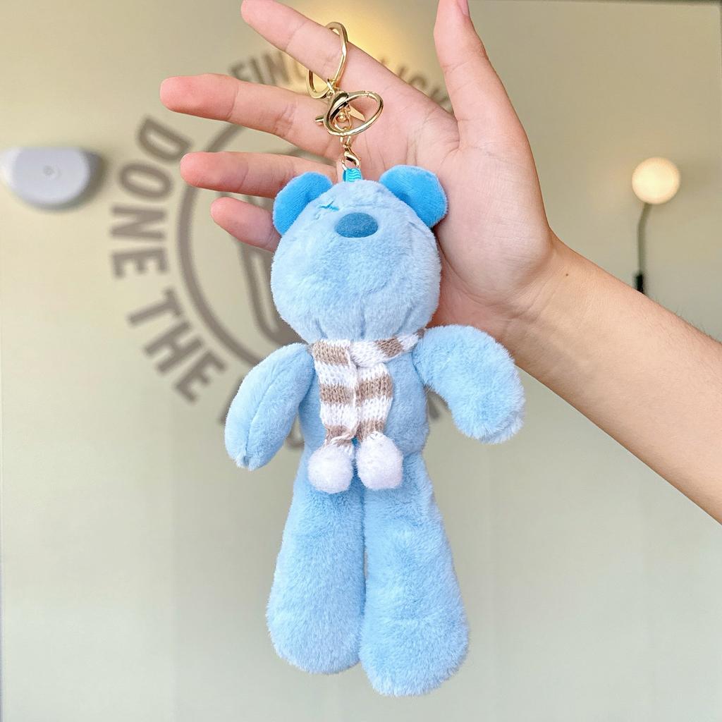 Медведи Мягкая плюшевая игрушка Кукла Брелок Сумка Подвеска Свадебное украшение Дети День рождения Подарки