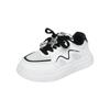 Kids Breathable Mesh Sneakers Unisex Casual Shoes In White Black Red