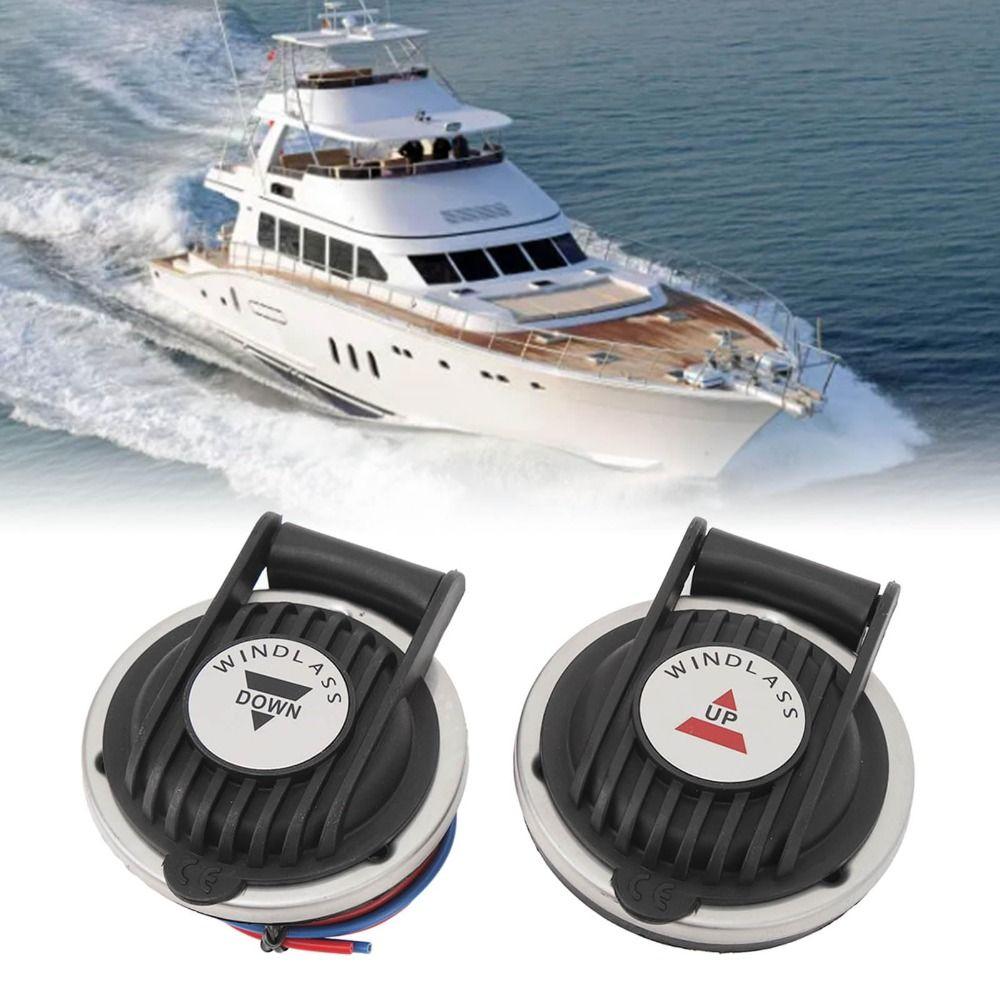12В/24В Якорный шпиль для лодки Переключатель Якорного шпиля Морского класса Переключатель подъема и опускания Якорного шпиля Морские аксессуары для лодок