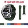 22mm Silicone Strap for Huawei Watch Ultimate GT3 SE Original Men Women for Huawei Watch Ultimate Watch 4 3 GT3 GT2 Pro Band