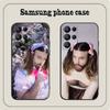 Мультяшный Пародийный Бородатый Мужчина Лоли Наряд Чехол Для Samsung Galaxy Чехол S25 S23 S22 S21 S30 S20 S10 Ultra Plus FE ТПУ Мягкая Крышка
