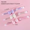 Bowknot Pet Collar Heart Pendant Cats Bow Tie Creative Cat Collars  Pets Accessories