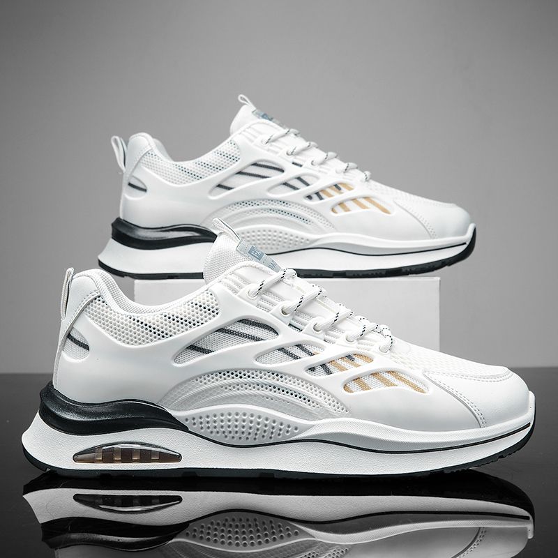 Модная амортизирующая стелька, сетчатый верх, спортивная обувь для мужчин, дышащие кроссовки для бега по акции, дешевая ликвидация, широкие мужские повседневные кроссовки
