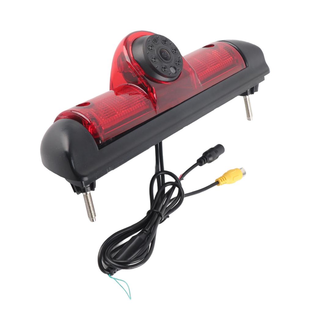 Car Rear View Reversing Camera 170 Degrees HD LED Night Vision Brake Light Mounted Replacement for Fiat