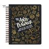 Anti-Planner Notebook Premium White Paper Anti-Bleed Design ADHD-Friendly Daily Organizer with Comics Coloring Pages And Strategies