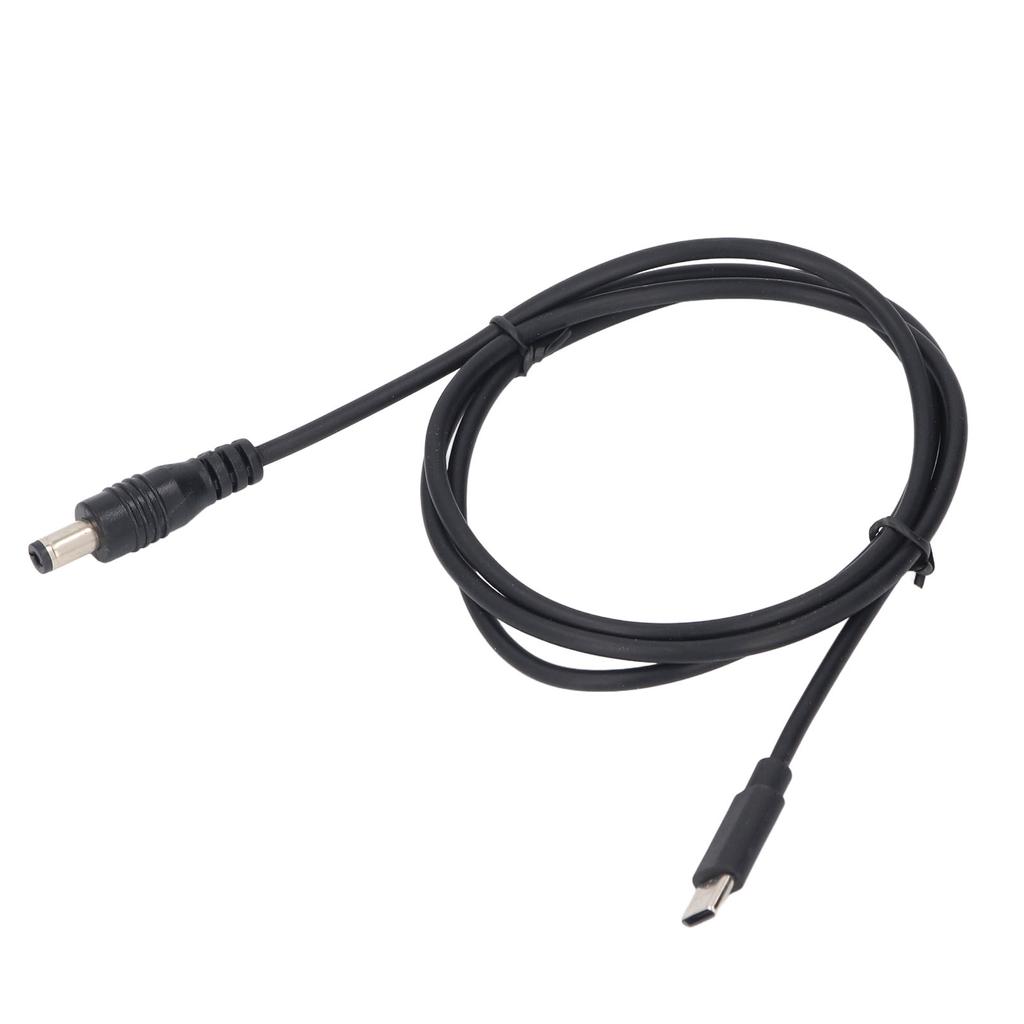 Прямоугольный кабель питания постоянного тока для спутниковой приставки, замена для Mini USB Type C на DC 100 Вт для 100 Вт PD Power Su