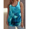 Women's Sleeveless Vest Creative Colorful Pattern Printing Comfortable Soft Leisure Loose Fashionable Versatile Summer Oversized Vest