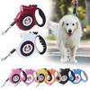 5m Auto-scaling Non-slip Handle Pet Leash with LED Flashlight Cartoon Pattern Pet Puppy Cat Walking Leash Pet Supplies
