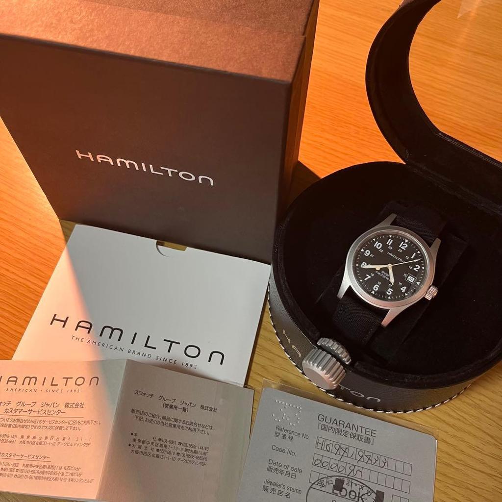 Б/у [Хорошее состояниеРедкие] HAMILTON Khaki Механические 000095 38мм