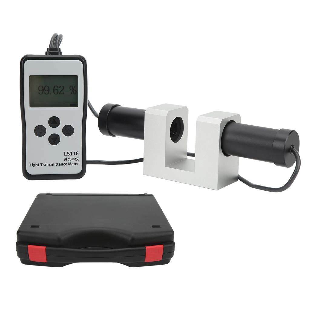 Портативный тестер пропускания Высокоточный детектор пропускания света прозрачного материала