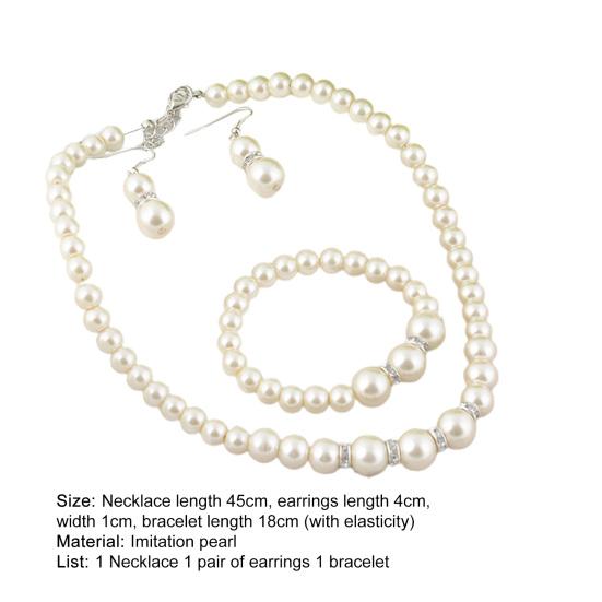 Стильный комплект ожерелья и сережек, очаровательный, эластичный, удобный