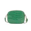 New High-end Small Bag, Crocodile Pattern Square Bag, Fashionable and Versatile Women's Shoulder Messenger Bag.