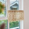 Small Fresh Non-Punching Coffee Curtain, Kitchen Through Pole Type Half Curtain, Bedroom Floating Curtain Printing Half Door Curtain