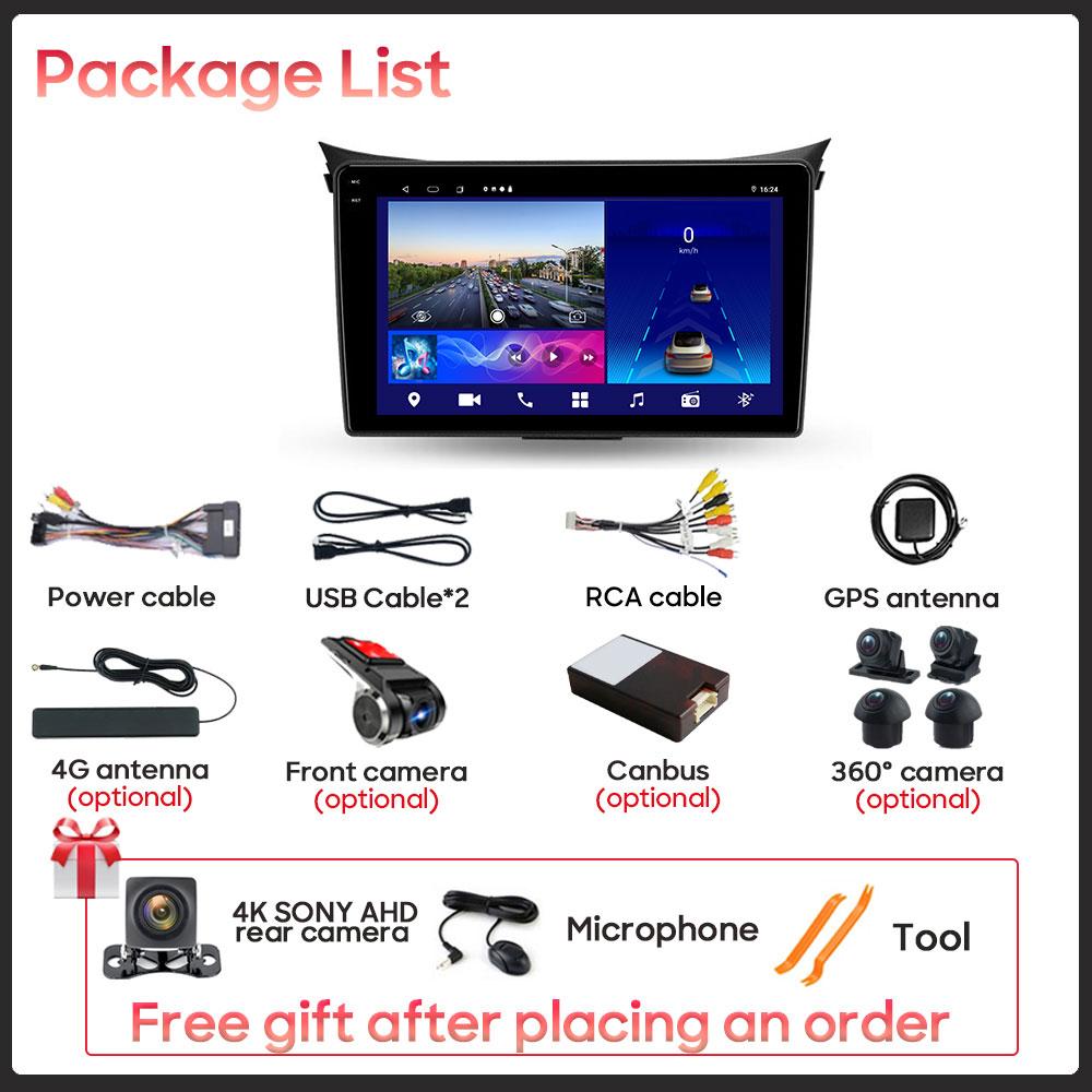 Android Car Radio For Hyundai i30 II 2 GD 2011 - 2017 No 2 Din Stereo Multimedia Video Player GPS 4G Carplay Auto DVD Head Unit